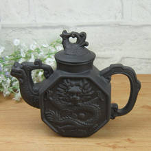 New Arrival Authentic Dagon and Phoenix teapot 320ml purple clay tea set kettle kung fu pot 2024 - buy cheap