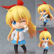 Super Kawaii Anime Figuras Toys Nisekoi Kirisaki Chitoge Nendoroid Figures Model Toys Dolls Gift for Kids Children 10cm 2024 - buy cheap