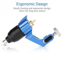 Adjustable Blue RCA Interface Professional Tattoo Motor Gun Rotary Tattoo Machine for Liner and Shader Body Makeup 2024 - buy cheap