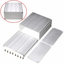 Extruded Aluminum Enclosure Sliver Electronic Project Case DIY Electronic Project PCB Instrument Box 100x100x50mm 2024 - buy cheap