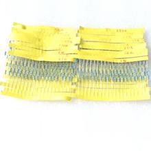 1/4W 1% Accuracy Resistors Kit Metal Film Resistor Package 20 kinds Normal Resistor Total 400pcs 2024 - buy cheap