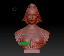 Модель 3D модель, рельеф STL, формат файла богини милосердия Мэриан 2024 - купить недорого