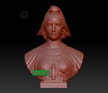 Modelo 3d alívio stl modelos de arquivo formato deusa da mishow marian 2024 - compre barato