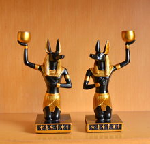 Living Room Egyptian Style Decoration Dog God Anubis Desktop Creative Candle Holder Home Ornament Gift  Decorations 2024 - buy cheap