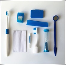 Kit de cuidados orais ortodônticos, 5 sacos de limpeza oral, clareamento dos dentes, conjunto de escova interdental, fio dental, espelho para a boca 2024 - compre barato