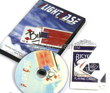 Estuche de vuelo (DVD y tarjeta gimmeck), tarjeta de magia, truco de magia 2024 - compra barato