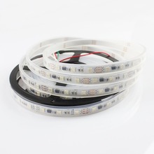 Tira de luces LED UCS1903, 48led 16IC/M, a prueba de almacenamiento, IP67 RGB, 5050 smd, DC12V, Luminaria, Pixel, Color mágico 2024 - compra barato