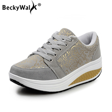 New 2021 Spring Women Sneakers Casual Shoes Woman Flat Platform Lace Up Zapatillas Mujer Ladies Shoes Tenis Feminino WSH3294 2024 - buy cheap