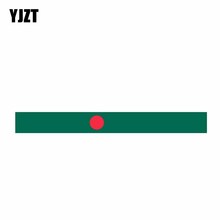 YJZT 15CM*1.8CM Bangladesh Flag Windows Car Sticker Motorcycle Racing Decal 6-0600 2024 - buy cheap