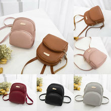 Fashion Women Mini Bags Backpack School Shoulder Bag Rucksack Leather Travel Bag 2024 - buy cheap
