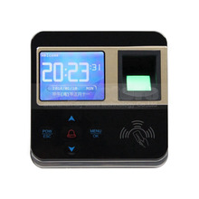 DIYSECUR-Reloj de hora con huella dactilar, RFID, Control de acceso con TCP/IP + pantalla a Color, nuevo 2024 - compra barato