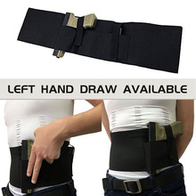 Outdoor Multi-function Tactical Belly Band Gun Holster Elastic Waist Band Holster for Concealed Carry Gun Pistols 2024 - buy cheap