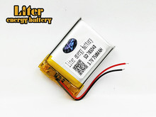 Bateria de polímero de lítio 3.7v, bateria 703040 mah li-po com pcb para dvd mp3 mp4 mp5 gps portátil, bluetooth gps, brinquedo de navegador 2024 - compre barato