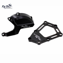 Fxcnc tampa protetora para motor de motocicleta, protetor deslizante de alumínio para bmw s1000rr hp4 2013-2018 2009 2015 2010 2024 - compre barato