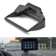 2019 New Universal  4.3'' 5'' Screen Portable Anti Glare Screen Sun Shield Visor Hood For Car GPS Navigation GPS Accessories 2024 - buy cheap