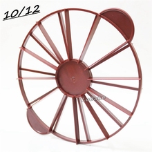 Latest brown color 10/12 pieces equal portions cake divider bread slicer wedding birthday cakes pastry cutter for baking tools 2024 - buy cheap