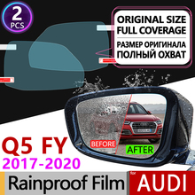 for Audi Q5 II 2017 2018 2019 2020 FY Full Cover Anti Fog Film Rearview Mirror Rainproof Foils Clear Anti-Fog Films Accessories 2024 - buy cheap