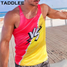 Taddlee Brand New Mens Bodybuilding Tank Top Stringer Men Sport Fitness Singlet Vest Clothes Tee Shirt Sleeveless Muscle Hip Hop 2024 - buy cheap