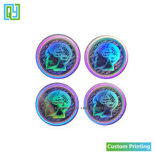 10000pcs 18x18mm Free Shipping Custom Printed 3D Hologram Stickers 2D Permanet Holographic Brand Mark Logo Printing Stickers 2024 - buy cheap