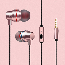 3.5mm Jack Earphone In-ear Stereo Headphones with Mic Wired Earbuds Headset For Phone iPhone 6 6s Xiaomi Samsung MP3/MP4 2024 - buy cheap