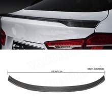 Carro para x6 fibra de carbono spoiler traseiro boot asas para bmw x6 e71 f16 2008-2018 mp estilo acessórios do carro 2024 - compre barato