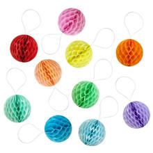 15pcs 2" (5cm) Mini Decorative Honeycomb Balls for Wedding Birthday Shower Nursery Christmas Party Space Decorations 2024 - buy cheap