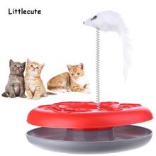 Cat Mouse Toy Crazy Amusement Disk Multifunctional Disk Play Activity Pet Funny Mouse Toys For Cats 2024 - buy cheap