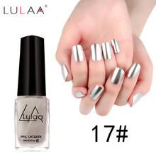 LULAA 5 Colors Metallic Nail Polish Long Lasting Matte Effect Makeup Sliver  Mirror Gel Nail Beauty 2024 - buy cheap