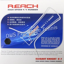 Reach Elegant Knight C-7 Long Pips Out Table Tennis Rubber without Sponge OX ( No ITTF ) 2024 - buy cheap