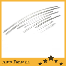 Chrome Side Upper Edge Window Trim Set for Ford Focus MK3 Sedan 12-13 2024 - buy cheap