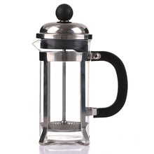 Eworld 350ml Stainless Steel Glass French Filter Coffee Pot Coffee Tea Pot Press Plunger  Hollow Cafetiere Tool New Coffer Maker 2024 - buy cheap