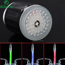 SBLE LED Water Faucet Stream Light Changing Glow Shower Tap Head Kitchen Pressure Temperature Sensor Bathroom Faucets Taps 2024 - buy cheap