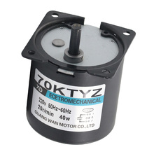 Motor de CA de 70KTYZ, 220V, 2,5 rpm -110rpm, micromáquina de velocidad lenta, 40W, motor síncrono de imán permanente, pequeño 2024 - compra barato