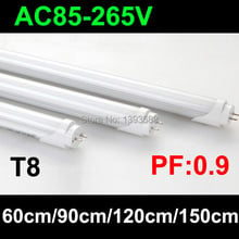 PF 0.9 t8 led tube 600mm 10W 900mm 15W 1200mm 20W 1500mm 25w AC110V 220V 230V 240V 85V-265V 2835SMDled fluorescent tube 2024 - buy cheap