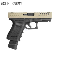 Cubierta deslizante de piel táctica de defensa para Glock 17/22/31/37, accesorios para pistola de caza 2024 - compra barato