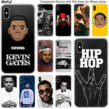 Горячая Lil Wayne Kevin Gates Мягкий Силиконовый Модный чехол для Apple iPhone 11 Pro XS MAX XR X 7 8 Plus 6 6s Plus 5 5C 5S SE TPU чехол 2024 - купить недорого