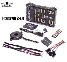 Pixhawk PX4 Autopilot PIX 2.4.8 32Bit Flight Controller with PPM Safety Switch Buzzer 8G SD I2C Splitter Expand Module 2024 - buy cheap