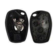 Carcasa de llave de coche sin cuchilla, 2 botones, funda de mando a distancia para Renault Dacia Modus Clio 3 Twingo Kangoo 2 #281139 2024 - compra barato