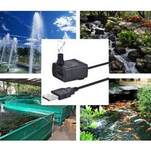 DC5V Ultra-quiet Mini USB Water Pump Submersible Water Pump Aquarium Fish Tank Fountain Pond Pump Aquarium Circulating 2024 - buy cheap