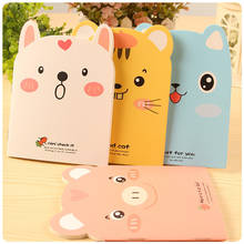 Korea Creative Stationery Cute Pig Book Small Animal Notepad Cartoon Carrying Notebook For children Gift 2024 - buy cheap