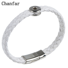 Браслет Chanfar для мужчин и женщин, магнитный браслет с застежкой, 12 мм 2024 - купить недорого