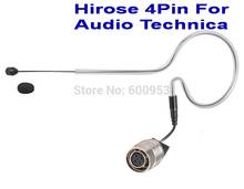 Black Sing-Hook Omni-directional Headset Head Microphone For Audio-Technica  Wireless MIC system 2024 - buy cheap