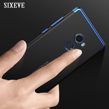 Silicone Soft Case For Xiaomi Redmi Note 5A Note 4 Global Version 4X Mi 6 8 Redmi S2 4X 5A 5 Plus Luxury Clear TPU Plating Cover 2024 - buy cheap