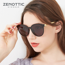 ZENOTTIC Sunglasses For Women Fashion Hot Round Vintage Mirror Skinny Fashion Designer Oversized Sun Glasses Eyewear New FL6211S 2024 - buy cheap