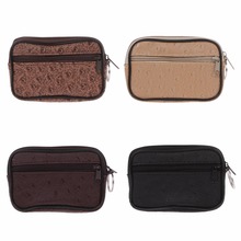 Mini Soft Coin Purses Men Women Card Coin Key Holder Zip Change Purse Pouch Faux Leather Wallet Pouch Bag Purse Gift THINKTHENDO 2024 - buy cheap