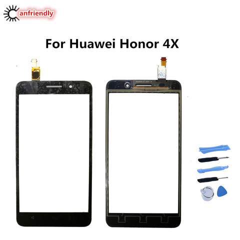 Buy For Huawei Honor 4X Che2-L11 Che1-CL20 Touch Screen Replacement Panel Phone Accessories Front Glass For Huawei Honor 4X in the online store Canfriendly Official Store at a price of 9.56