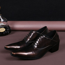 Choudory Moda marrom tan/preto/brown dos homens se vestem sapatos flats casamento sapatos de couro genuíno dos homens oxford sapatos de trabalho sapatos 2024 - compre barato