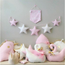 Nordic Baby Room Handmade Nursery Star Garlands Christmas Kids Room Wall Decorations Photography Props Best Birthday Gifts 2024 - buy cheap