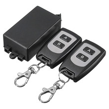 Controle remoto sem fio 1 peça, 220v, 10a, 1ch, rf, 1 transmissor + 2 receptores, 315mhz, venda imperdível