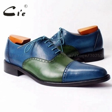 Cie-zapatos de cuero hechos a mano para hombre, calzado informal oxford, con puntiagudas, a la medida, con suela de Piel De Becerro, transpirable, OX316 2023 - compra barato